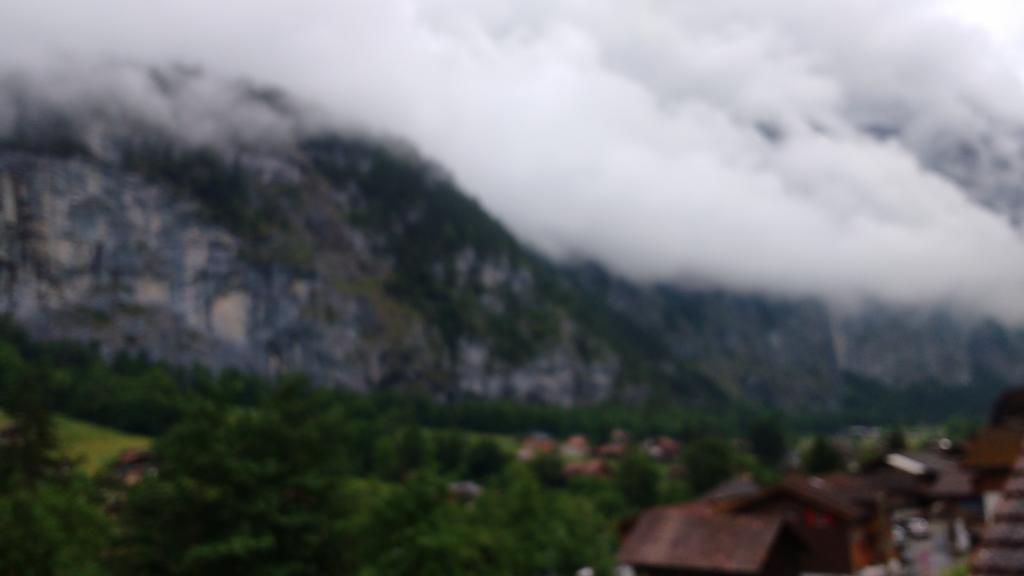 Apartamento Base Cafe Lauterbrunnen Exterior foto